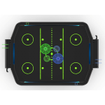 Игровой стол - аэрохоккей DFC SB-AT-2711